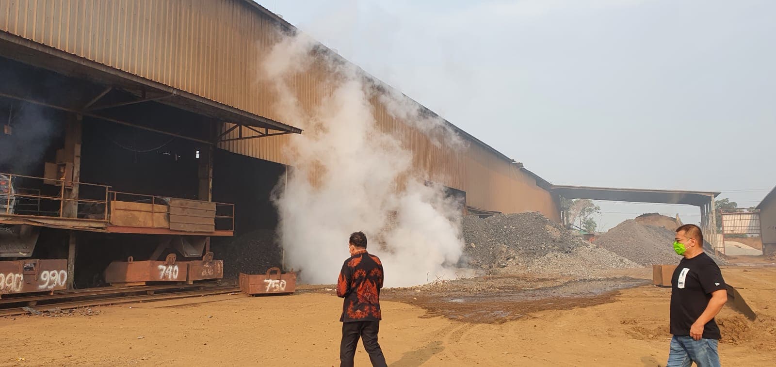 Visit to the PT CBS smelter facility  (1)
